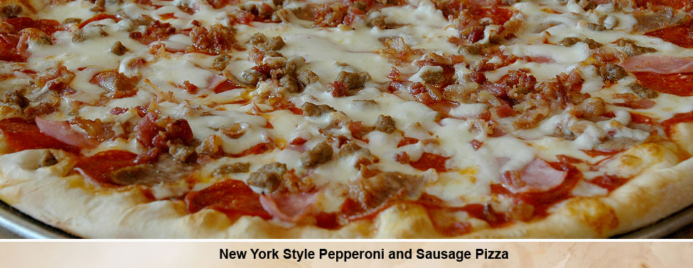 Pepperoni Sausage Pizza